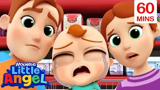 Parents Make Me Cry Song  | Fun with Baby John! | Little Angel Nursery Rhymes & Kids Songs