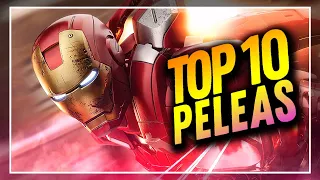 TOP 10 PELEAS de IRON MAN I TAG INFINITY SAGA