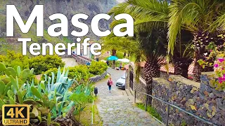 4k Walking Tour of Masca, Tenerife in Canary Islands - Beautiful Walk