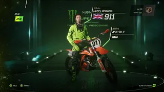 Monster Energy Supercross - The Compound DLC With Bike Check