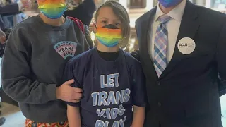 Indiana transgender girl raises voice against school sports ban
