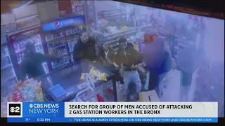 Bronx gas station workers attacked