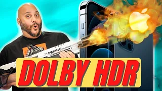 iPhone 12 Dolby Vision HDR Video Test: Flamethrower!