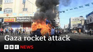 Israel: Hamas launch surprise rocket attack from Gaza - BBC News