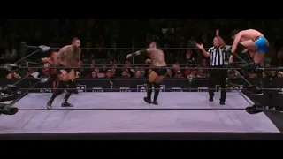 Jobber breaks leg on AEW dark match