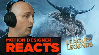 League of Legends "THE CALL" Cinematic | Motion Designer Reacts!