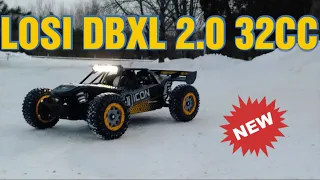 THE NEW LOSI DBXL 2.0 32cc UNBOXING AND FIRST RIP