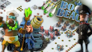 💣RAINMAKERS | Destroying Hammerman's lvl 60 Base | Boom Beach