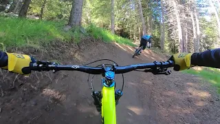 Easy Jump Line, Sassolungo Bike Park, Gröden (Whistler in Italia)