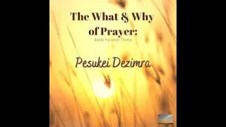 Pesukei Dezimra of Shabbat - Part 2 (Silverman Siddur)