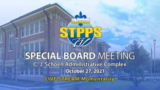 STPPS Special Board Meeting – 10/27/21