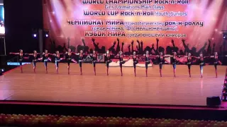 ROCK AND MAGIC SE, Hungary - Szupergirls - lady formation - World Champ. 2015 - Final