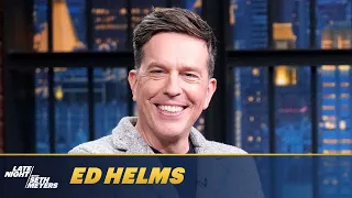 Ed Helms Is Plotting Revenge Against Terrorizing Raccoons