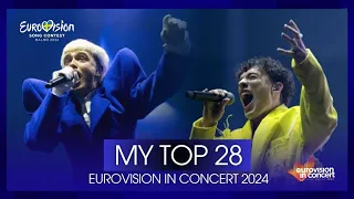 🇸🇪 Eurovision 2024: My Top 28 l Eurovision in Concert 2024 🇳🇱