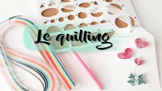 Quilling made in Action