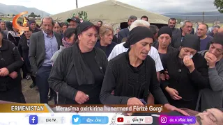 ERMENISTAN  |  Merasîma oxirkirina hunermend Fêrizê Gorgî