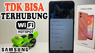 Cara Mengatasi Wifi Tidak Bisa Terhubung Samsung A04, A0e Dan A04s