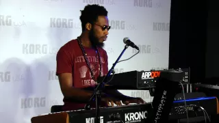 Cory Henry - Giant Steps - (HD) - NEW KORG ARP ODYSSEY DEMO NAMM 2015