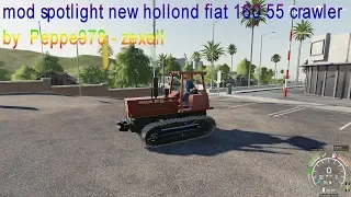 farming simulator 19 fiat new hollond crawler updated