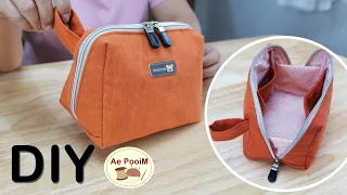 How to make Cute Pouch Bag | Clutch bag