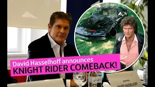David Hasselhoff announces KNIGHT RIDER Movie (2019)