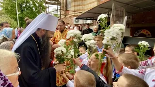 Зустріч митрополита Варсонофія у храмі "Воскресіння Словущого" м.Вінниці