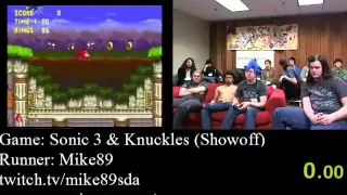 Sonic 3 & Knuckles Speed Run (47:47), Part 4/4 (AGDQ 2012)