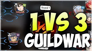 LET'S TRY TO DO 1vs3 IN GUILDWAR (lol) - Epic Seven