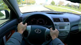 2008 TOYOTA CAMRY 2.4 MT POV TEST DRIVE