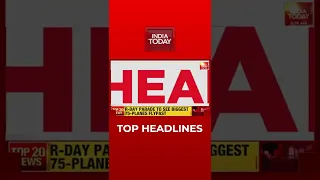 Top Headlines At 9 AM | India Today | January 26, 2022 | #Shorts