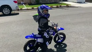 JUNIOR GETS A MOTORCYCLE  2022 YAMAHA PW50