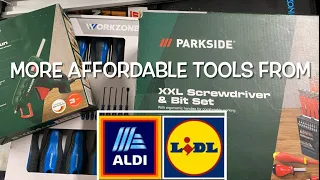 Affordable tools from Aldi Workzone and Lidl Parkside range | TOOL GIVEAWAY