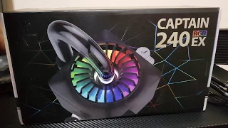 Deepcool Captain 240 EX RGB Installation and Review