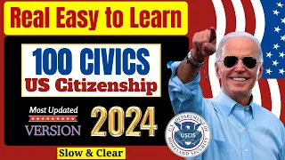 [Full Answers 2024] USCIS Official 100 Civics Questions & Answers 2024 US Citizenship Interview 2023