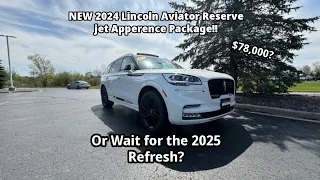 Is this 2024 Lincoln Aviator Reserve Worth $78,000 or should you wait for the refresh?
