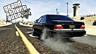 GTA 5 Mods : Mercedes-Benz S600 (W140 ) Бандитская тачка