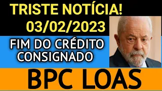 SUSPENSO O CRÉDITO CONSIGNADO PARA BPC LOAS #representantelegal #bpcloas #emprestimoconsignadoinss