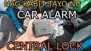 Car alarm and Central lock installation| Not full installation guide