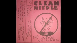 Clean Needle - No More Control EP