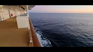 Going to Kiel Germany with Colorline Cruise ship