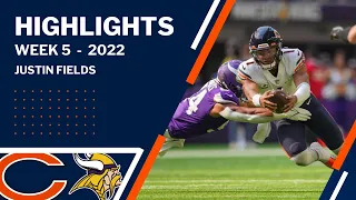 Justin Fields Highlights vs Vikings | Week 5 | 2022