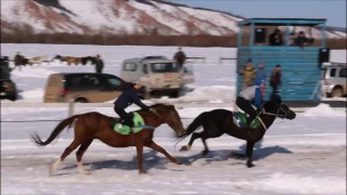 Скачки в с.Кяччи Олекминского района