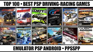 Top 100 Best Driving And Racing Games For PSP | Best PSP Games | Emulator PSP Android