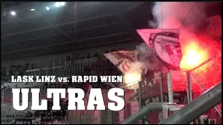 ULTRAS LASK Linz auswärts bei Rapid Wien | 25.11.2018