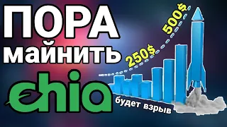 СРОЧНО!!! Скоро будет памп Chia/ Самое время заходить в майнинг на жестких дисках Chia