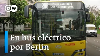 Manejar un autobús eléctrico por Berlín