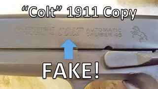 Fake Colt 1911 Copy