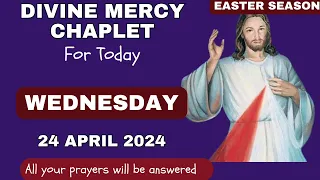 Chaplet of divine mercy for Today Wednesday 24 April 2024 ||Daily Divine Mercy Chaplet