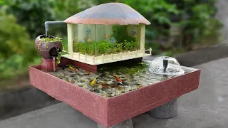 Make a Beautiful Aquarium at home with Simple Tool