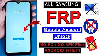 Without PC : All Samsung Android 11 FRP Bypass 2023 | Google Account Unlock/Bypass | FRP Lock Remove